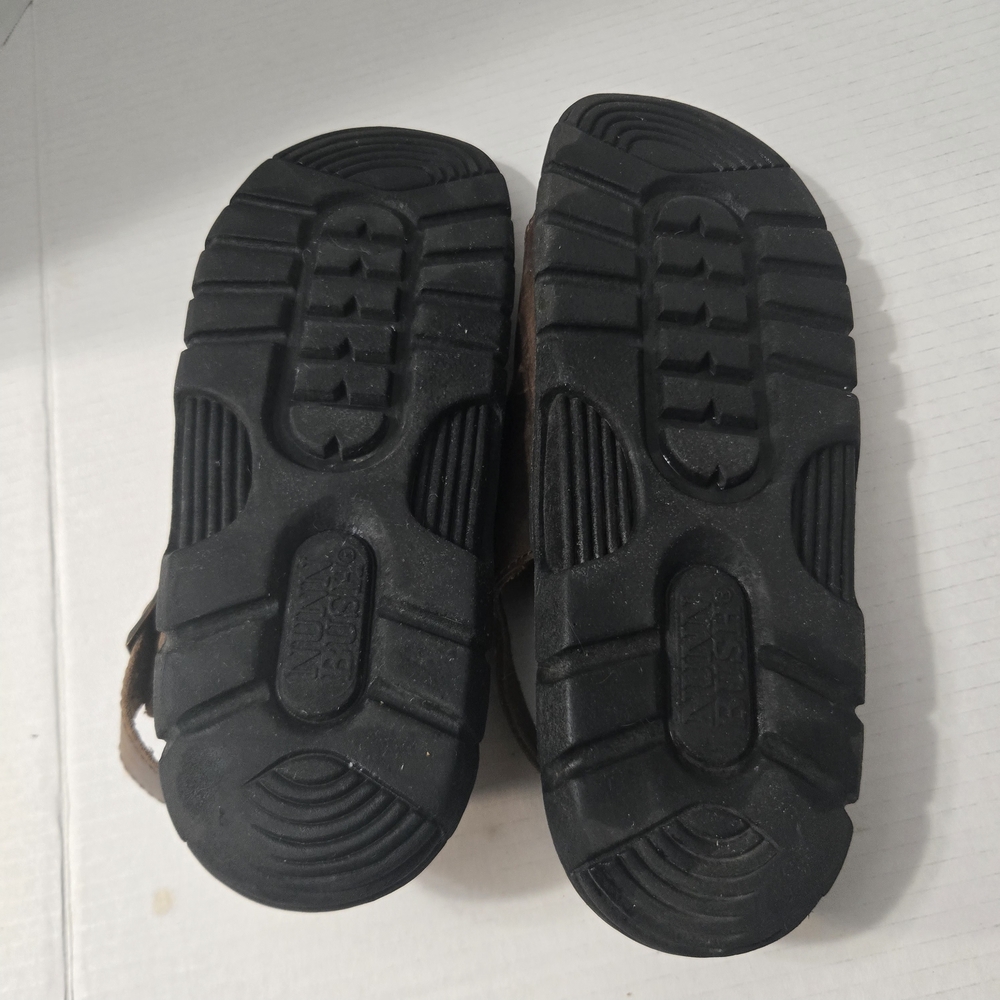 Nunn Bush Dark Brown Leather Sandals with Buckle - Picture 6 of 6